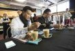 The perfect coffee? A barista judging event. Photos: NZChefs